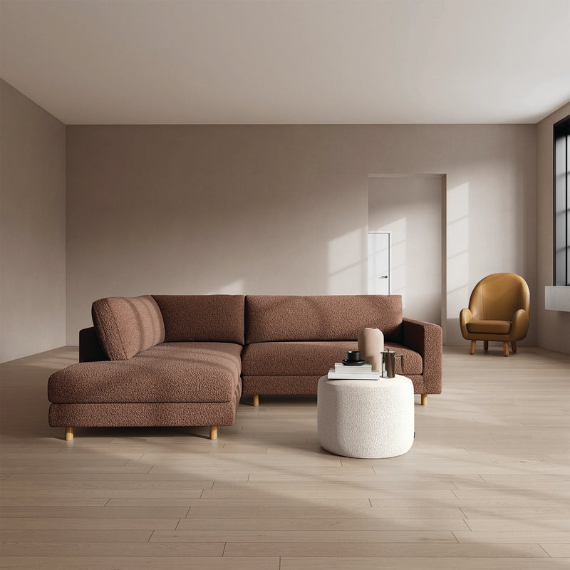 Pebble Rust Boucle / Oak