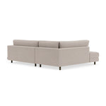 Agnes Brown Textured Weave / Dark Walnut