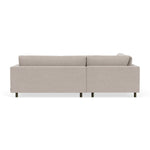 Agnes Brown Textured Weave / Dark Walnut