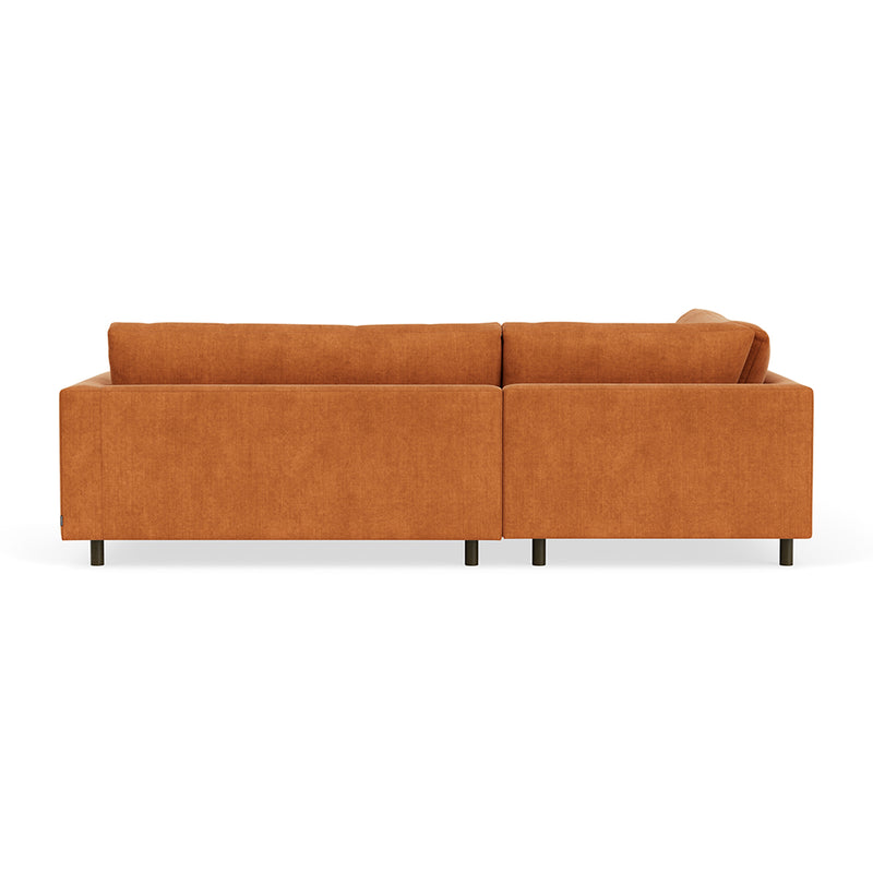 Danny Amber Textured Weave / Dark Walnut