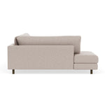 Fabio Stone Fabric / Dark Walnut