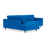 Mark Cobalt Blue Weave / Dark Walnut