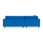 Mark Cobalt Blue Weave / Dark Walnut