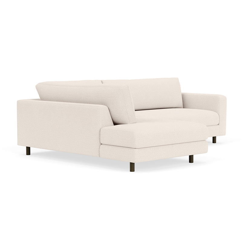 Maya Cream Boucle / Dark Walnut