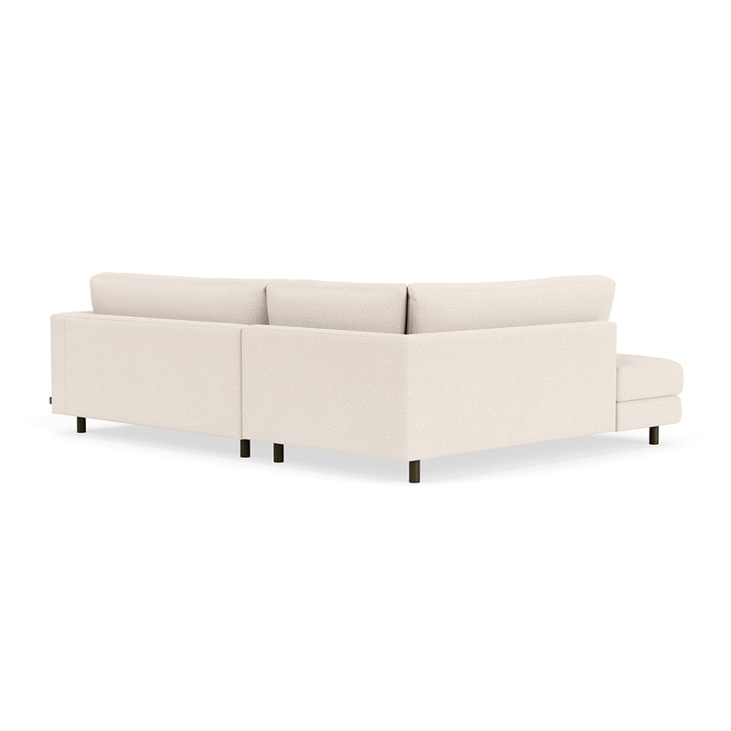 Maya Cream Boucle / Dark Walnut