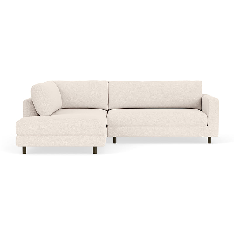 Maya Cream Boucle / Dark Walnut