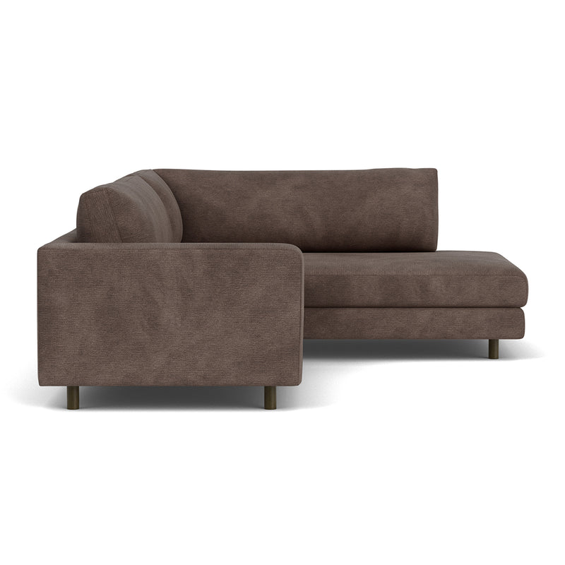 Aulla Cacao Textured Weave / Dark Walnut