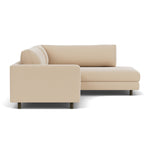 Form Cream Fabric / Dark Walnut