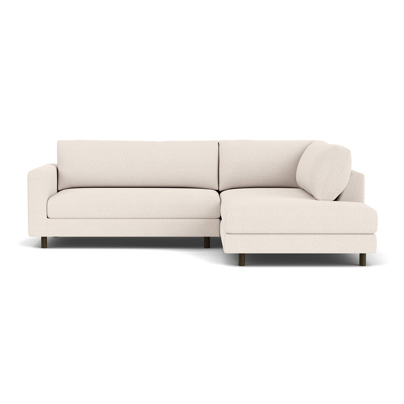 Maya Cream Boucle / Dark Walnut