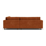 Moss Rust Fabric / Dark Walnut