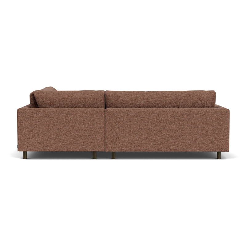 Pebble Rust Boucle / Dark Walnut