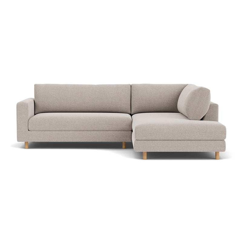 Agnes Brown Textured Weave / Oak