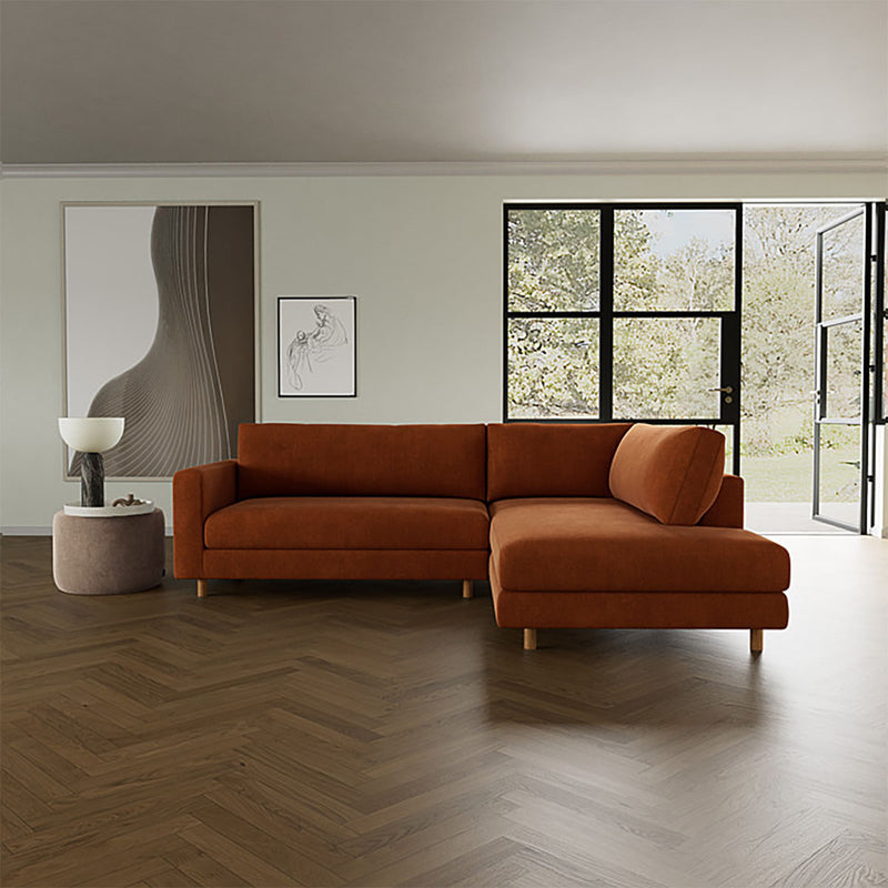 Danny Amber Textured Weave / Oak