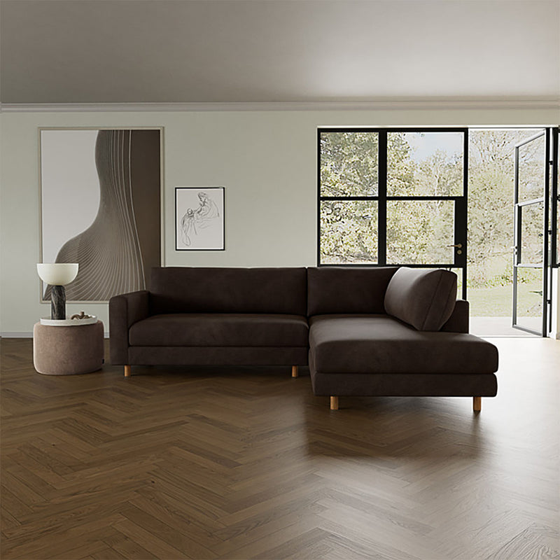 Aulla Cacao Textured Weave / Oak