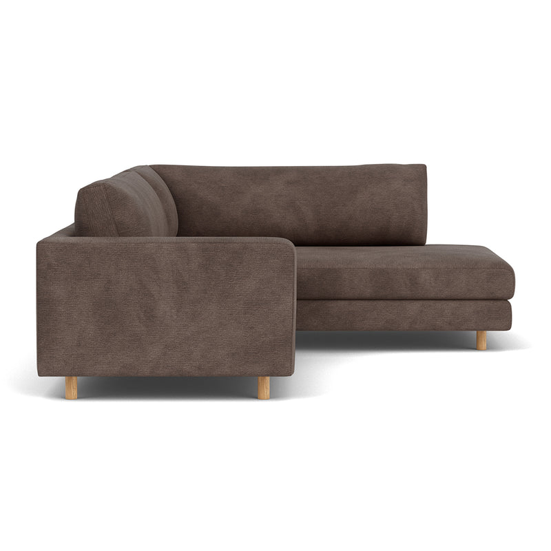 Aulla Cacao Textured Weave / Oak