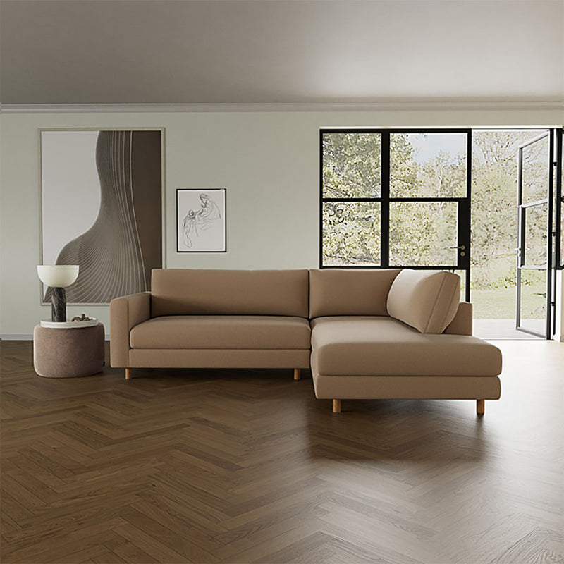 Form Cream Fabric / Oak