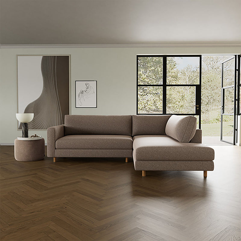 Fabio Stone Fabric / Oak