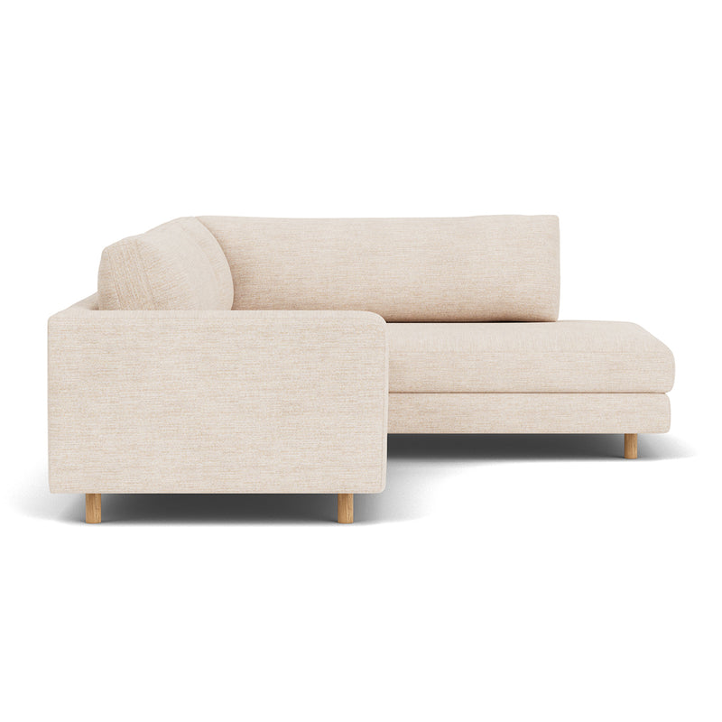 Vega Cream Textured Weave / Oak