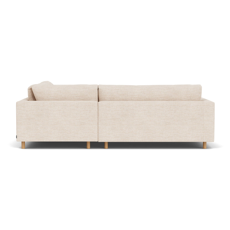 Vega Cream Textured Weave / Oak