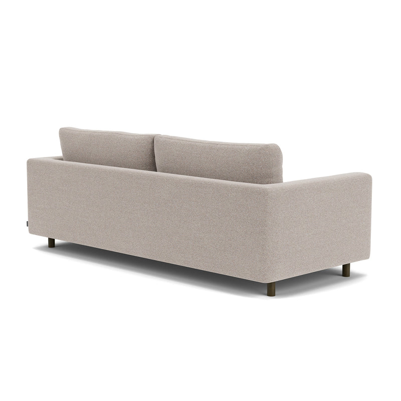 Agnes Brown Textured Weave / Dark Walnut