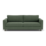 Cura Dark Green Weave / Dark Walnut