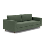 Cura Dark Green Weave / Dark Walnut