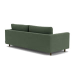 Cura Dark Green Weave / Dark Walnut
