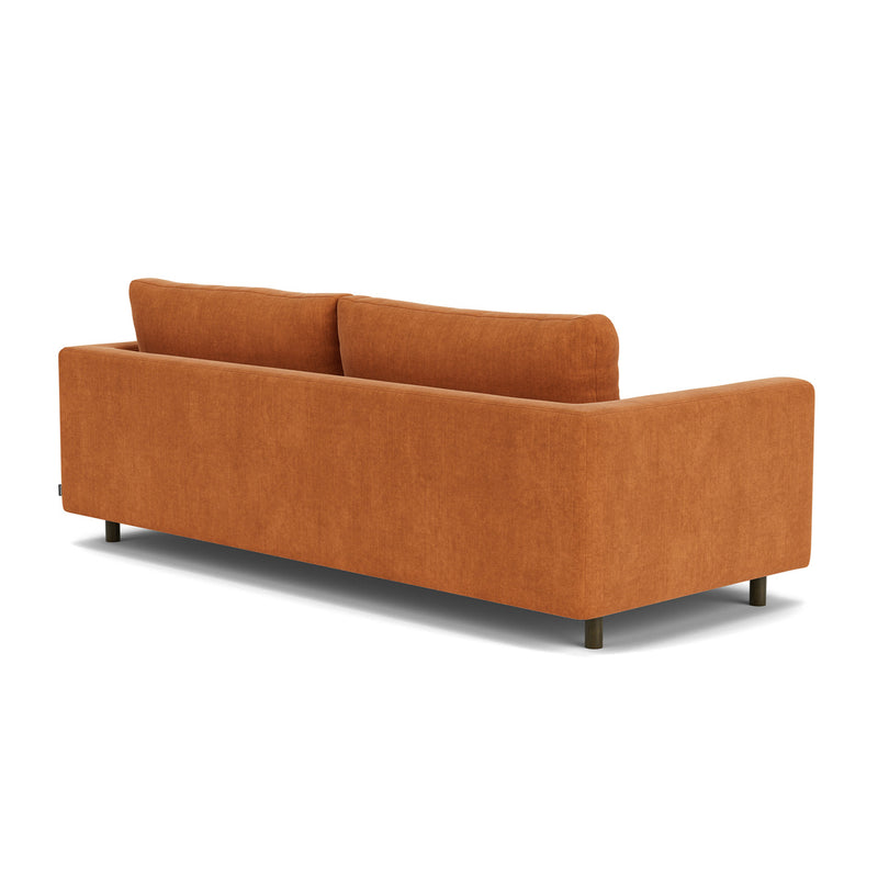 Danny Amber Textured Weave / Dark Walnut