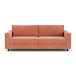 Danny Dusty Rose Textured Weave / Dark Walnut