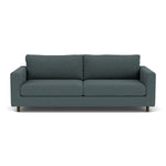 Form Blue Grey Fabric / Dark Walnut