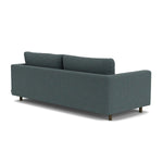 Form Blue Grey Fabric / Dark Walnut