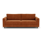 Moss Rust Fabric / Dark Walnut