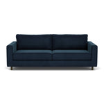Lux Navy Velvet / Dark Walnut