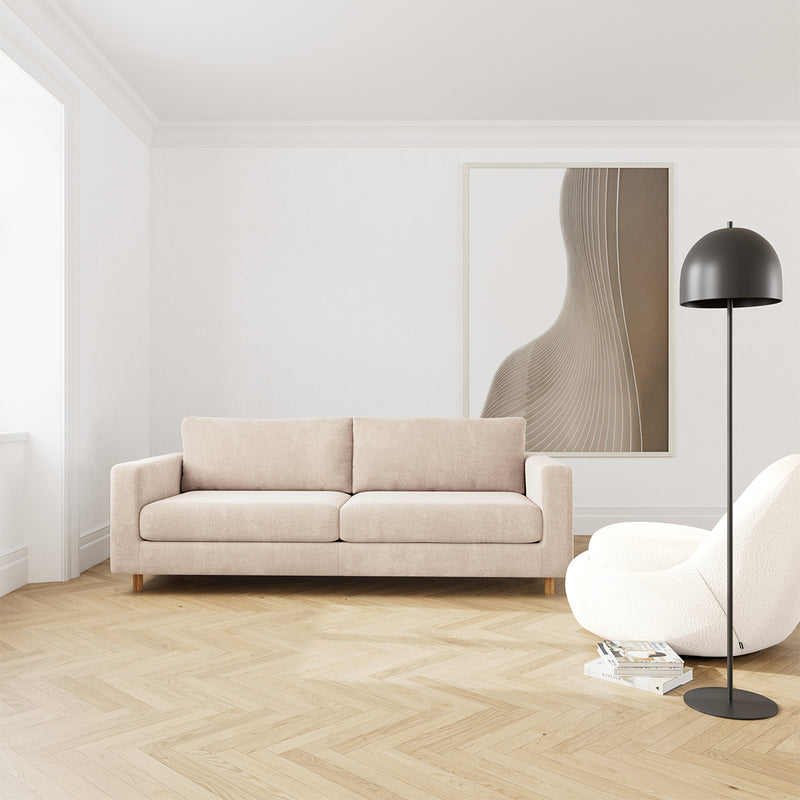 Danny Cream Textured Weave / Oak