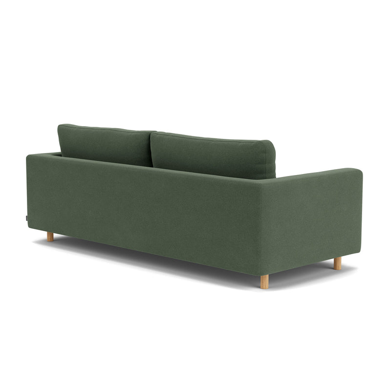 Cura Dark Green Weave / Oak