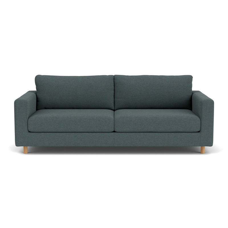 Form Blue Grey Fabric / Oak