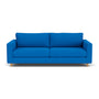 Dylan 3 Seater Sofa - Mark Cobalt Blue Weave / Oak