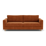 Moss Rust Fabric / Oak