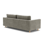 Planet Grey Green Fabric / Oak