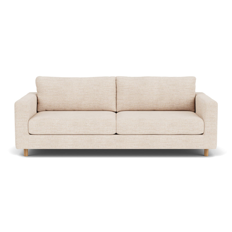 Vega Cream Textured Weave / Oak