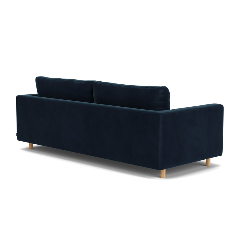 Lux Navy Velvet / Oak