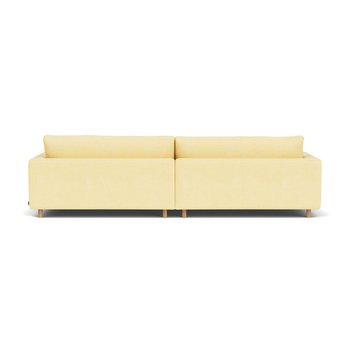 Dylan Fabric 4 Seater Sofa (Oak, Sun)