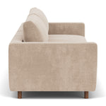 Danny Cream Textured Weave / Walnut Natural