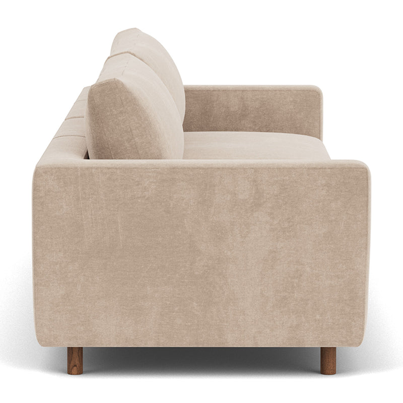 Danny Cream Textured Weave / Walnut Natural