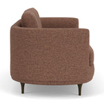 Pebble Rust Boucle / Dark Walnut