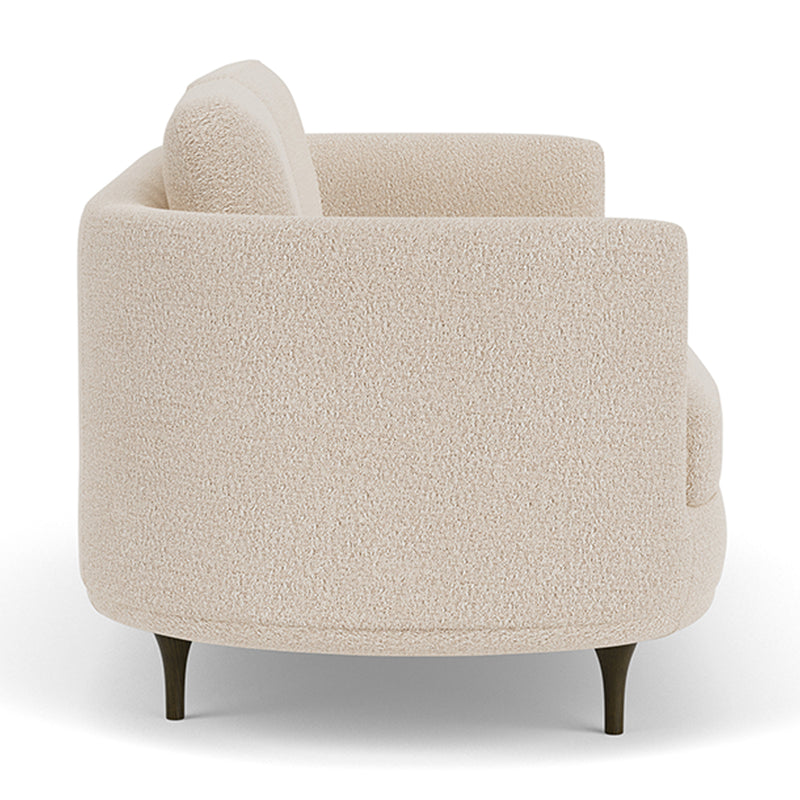 Pasha Dune Boucle / Dark Walnut