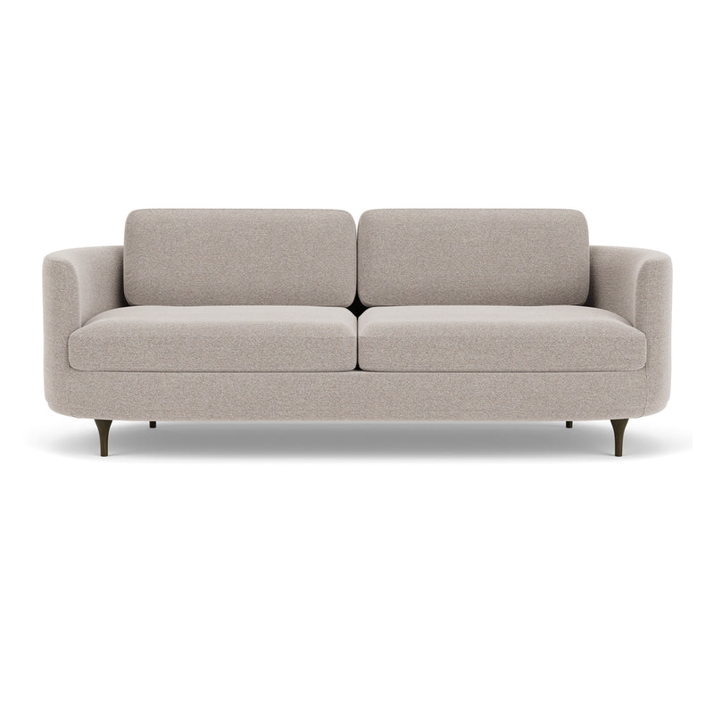 Agnes Brown Textured Weave / Dark Walnut