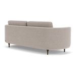 Agnes Brown Textured Weave / Dark Walnut