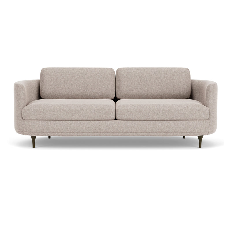 Fabio Stone Fabric / Dark Walnut
