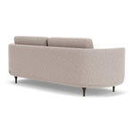 Fabio Stone Fabric / Dark Walnut